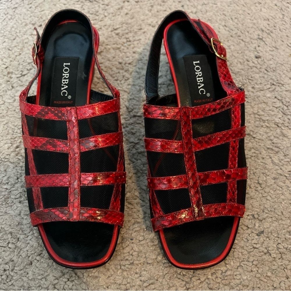 Lorbac Made in Italy Slingback Sandals
